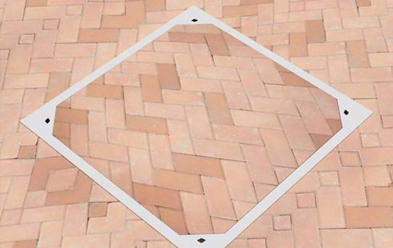 taurus 304 Stainless Steel Invisible Access Manhole Cover cases