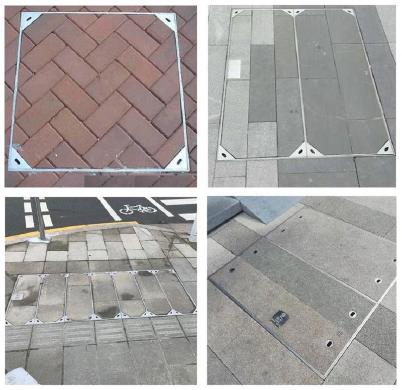 taurus Recessed Stainless Steel Manhole Cover cases