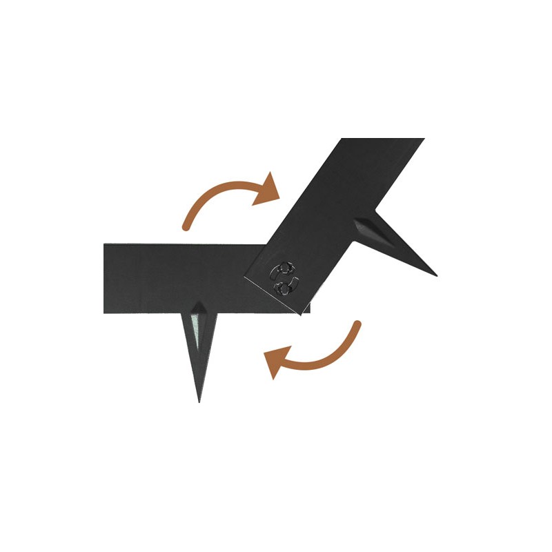 Taurus thumb Rusted Steel Garden Edging