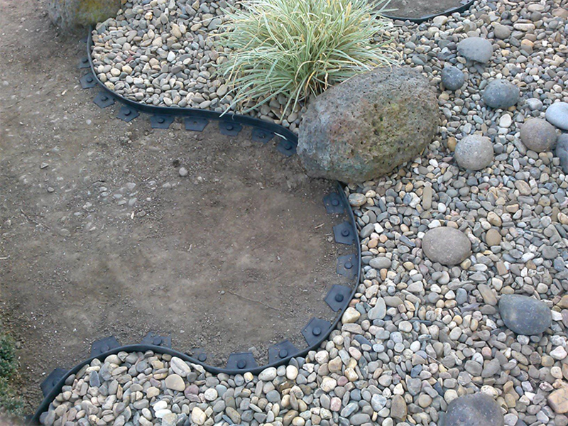 Garden Lawn Edging installation